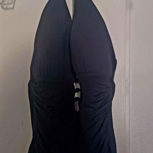 RALPH LAUREN ONE PIECE HALTER SWIMSUIT SZ 14